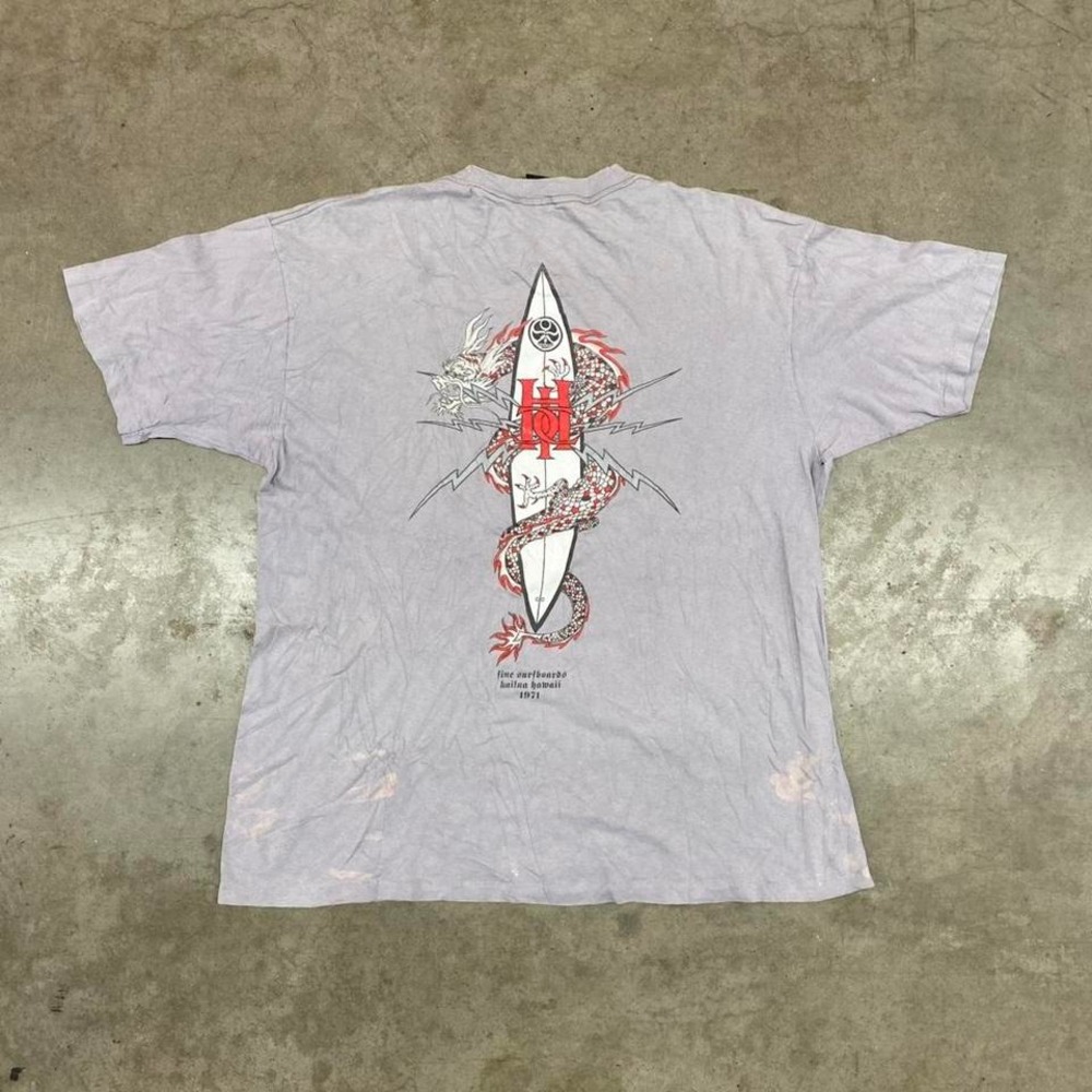 The Hundreds Shirt Surf Vintage Single Stitch Distressed Men's XL
